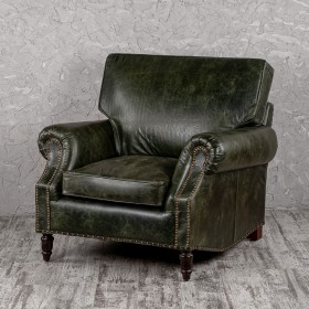 Кресло кожаное Лофт Аристократ (ширина 1070 мм) в Крутинке - krutinka.katalogmebeli.com | фото