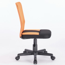 Кресло компактное BRABIX Smart MG-313 (черный, оранжевый) в Крутинке - krutinka.katalogmebeli.com | фото 2