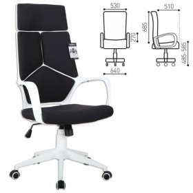 Кресло офисное BRABIX Prime EX-515 (черная ткань) в Крутинке - krutinka.katalogmebeli.com | фото