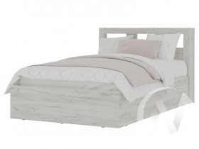 Кровать 1,2 МС Гранд (дуб крафт белый) в Крутинке - krutinka.katalogmebeli.com | фото