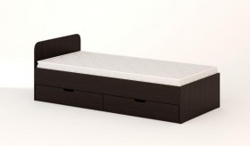 Кровать с ящиками 900 (Венге) в Крутинке - krutinka.katalogmebeli.com | фото