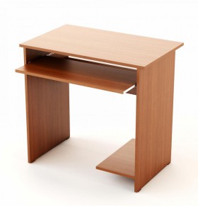 Компьютерный стол Малый упрощённый (Беленый дуб) в Крутинке - krutinka.katalogmebeli.com | фото 2